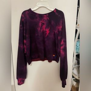 Tye Dye Aviator Nation Crew Neck